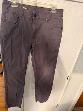 Stio Rivet canvas Men's Slim Straight Pants - grey